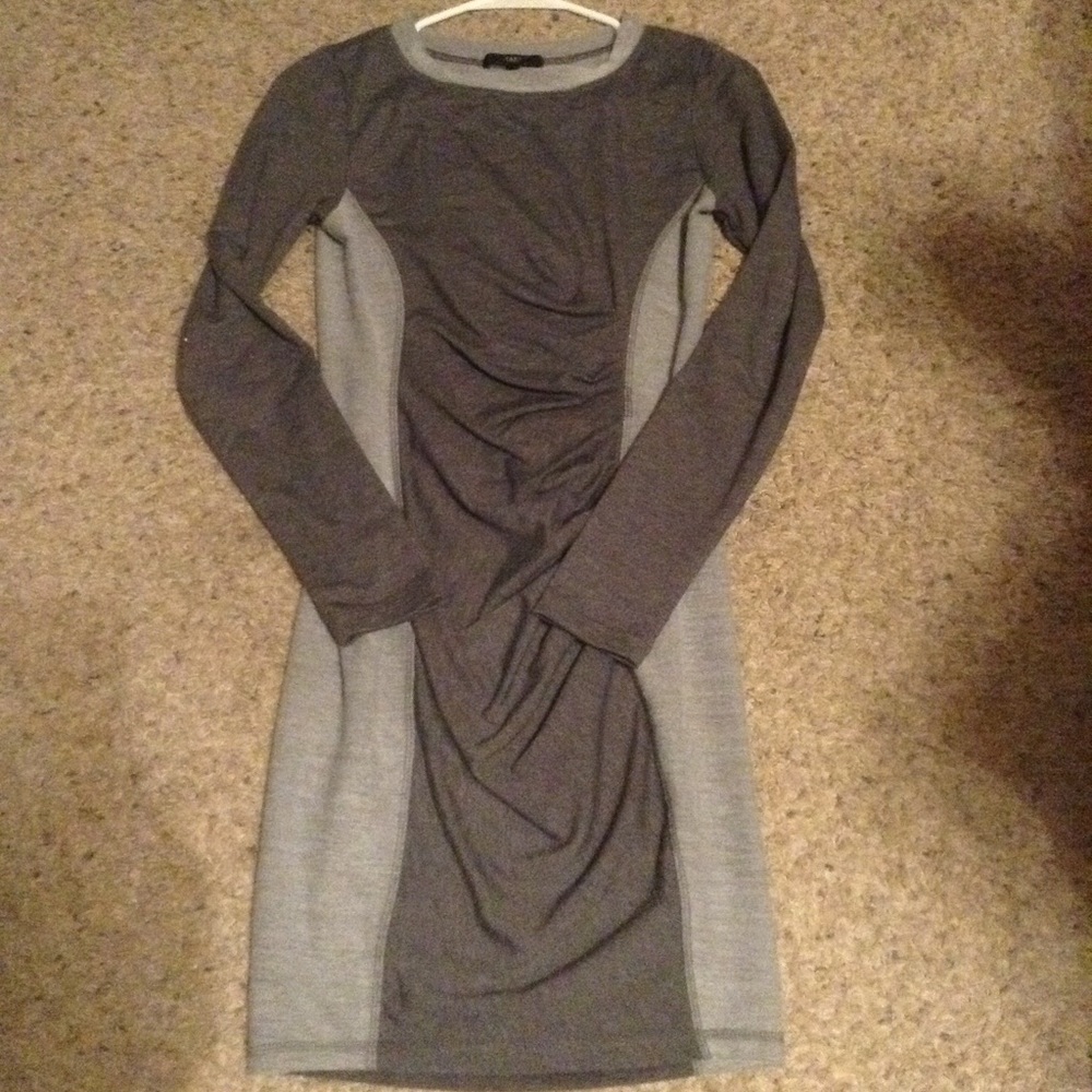 Tart Long Sleeved Mini light & dark Gray size S
